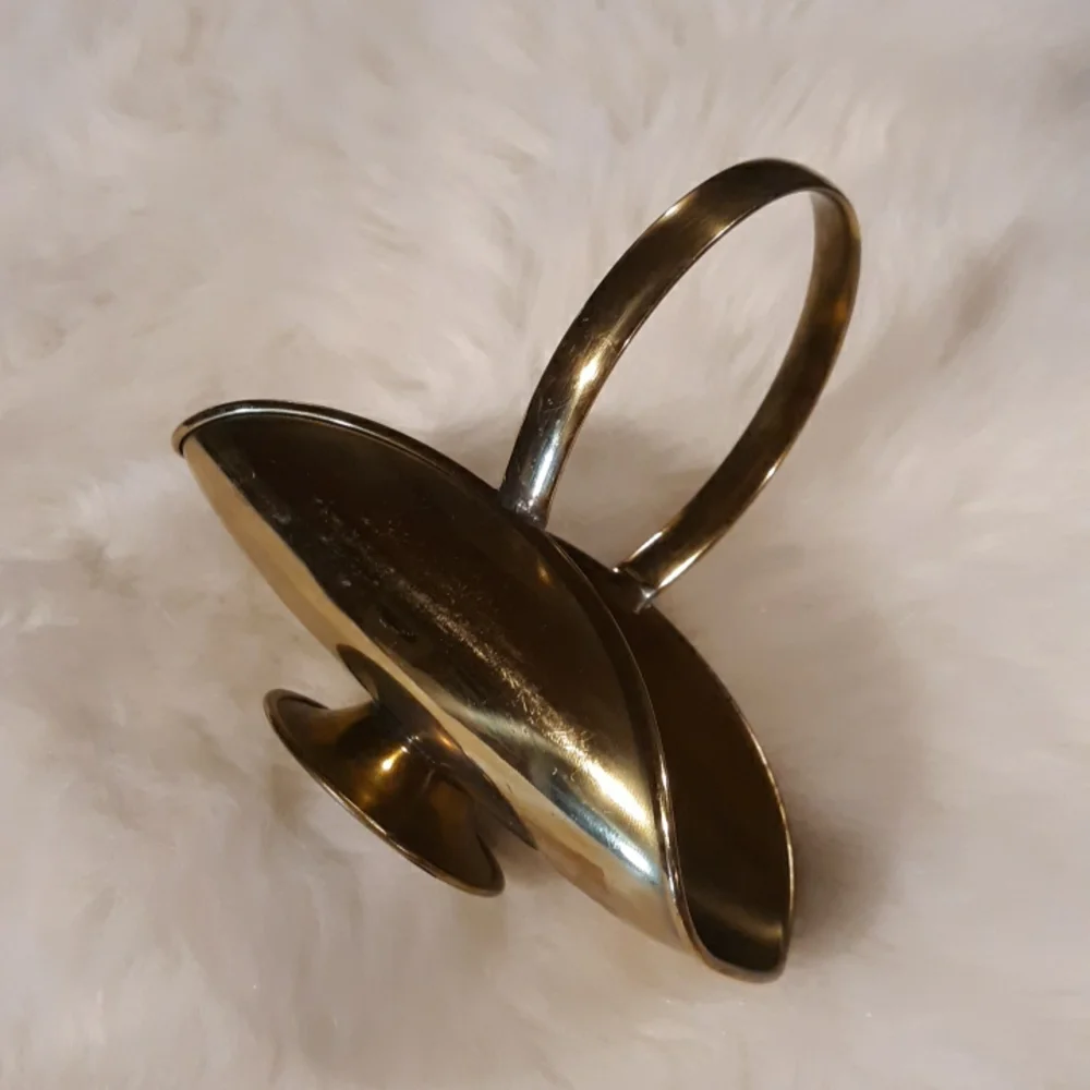 Lombard Brass Mini Gathering Basket
